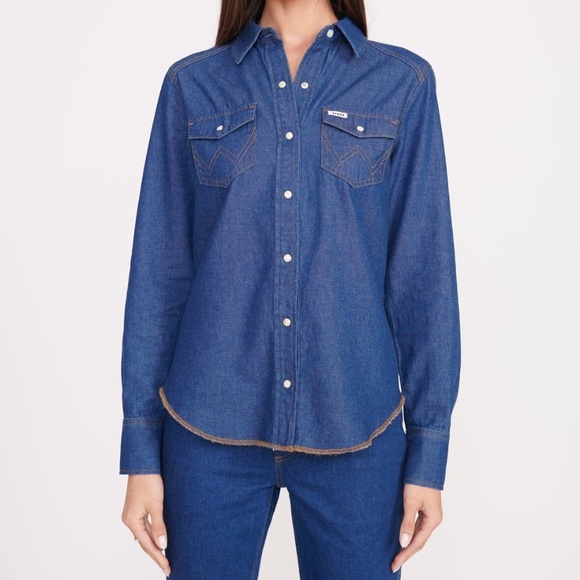 Wrangler x Staud The Western Shirt - Picture 5 of 5